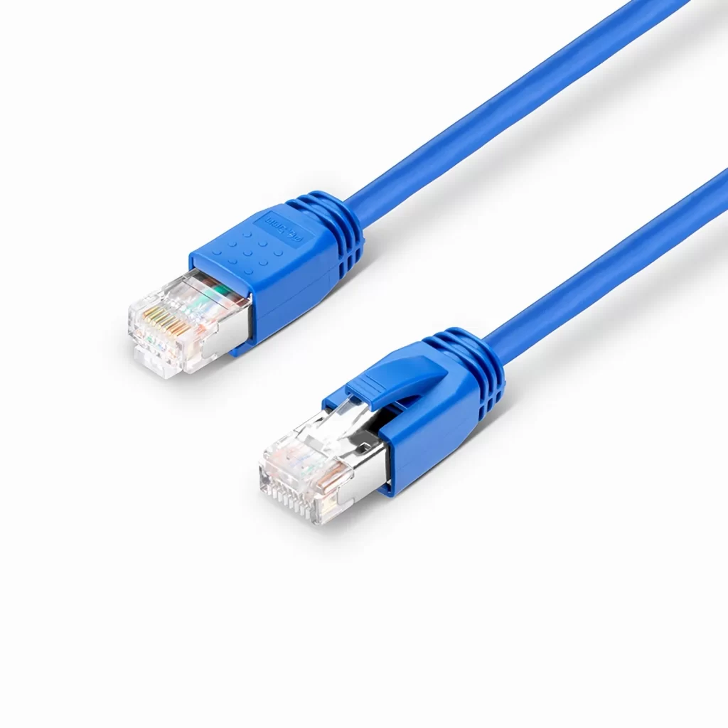 Cat6a 23AWG スナックレス シールド(F/FTP) LSZH イーサネットパッチケーブル