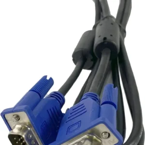 1.5M VGA 15Pin Male to Male Monitor Cable AWM 30V E119932 High Resolution Video Cable for PC Desktop Laptop Monitor Projector