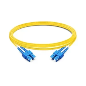 Duplex OS2 9/125 Singlemode Glasfaser-Patchkabel SC-UPC auf SC-UPC LSZH 2,0 mm Mantel, optischer Jumper mit geringer Einfügungsdämpfung für Rechenzentrum FTTH