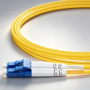 ⁦LC UPC to LC UPC OS2 Duplex Patch Cord, 9/125 Single-Mode Fiber, LSZH Jacket for FTTH⁩ - الصورة ⁦3⁩
