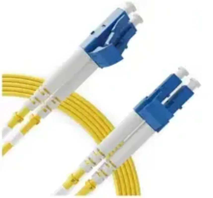 ⁦LC UPC to LC UPC OS2 Duplex Patch Cord, 9/125 Single-Mode Fiber, LSZH Jacket for FTTH⁩ - الصورة ⁦5⁩