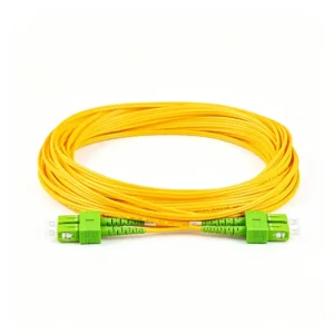 Duplex OS2 Single Mode Fiber Patch Cord LC‑APC/SC‑APC to LC‑APC/SC‑APC LSZH 2.0mm Jacket Low Return Loss Optical Jumper for PON FTTH System