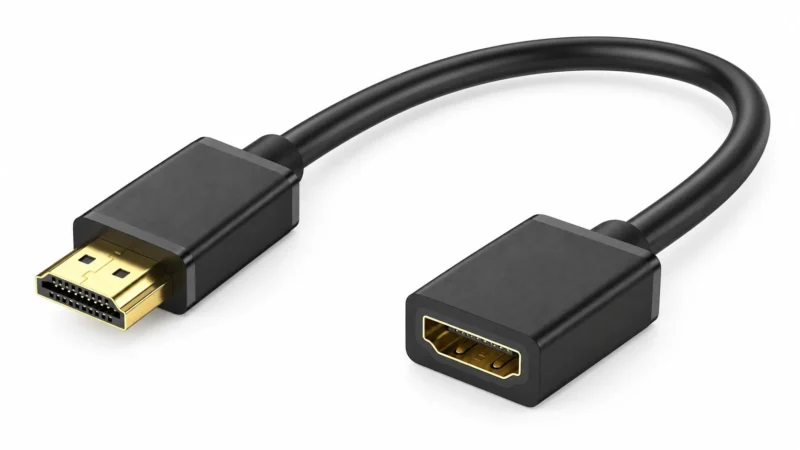 HDMI 2.0 male-to-female extension cable