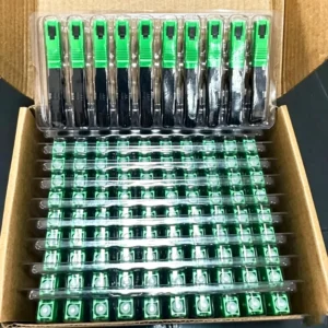 SC APC fast assembly fiber connector single mode quick field termination
