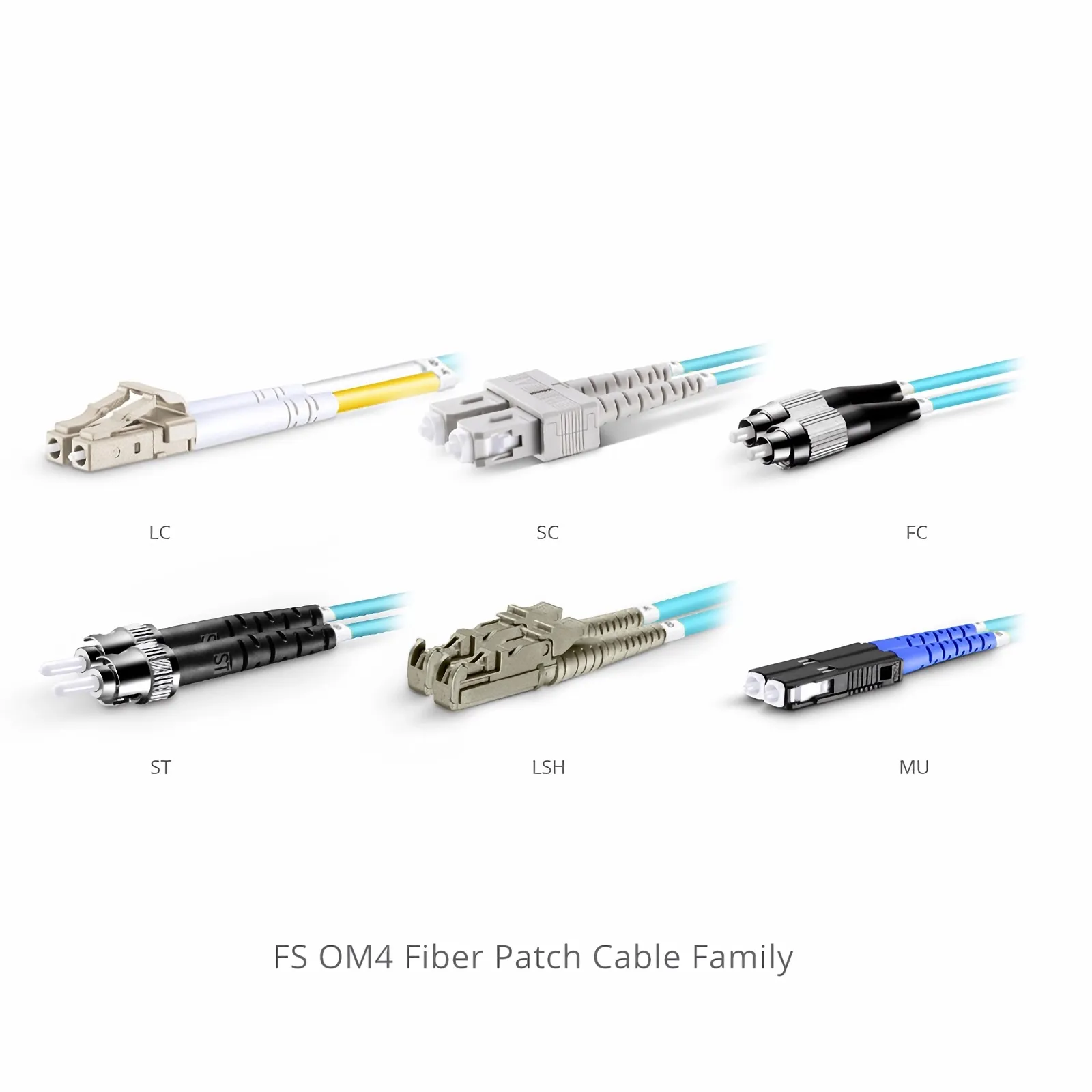 Fiber Patch Cable, 2 Fibers, LC UPC Duplex to LC UPC Duplex, Multimode (OM4), Riser (OFNR), 2.0mm, Tight-Buffered, Aqua - Image 6