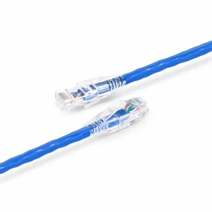 Cat6a 28AWG Snagless Unshielded (U/UTP) PVC CM Small Diameter High-Flex Ethernet Network Patch Cable - Image 2