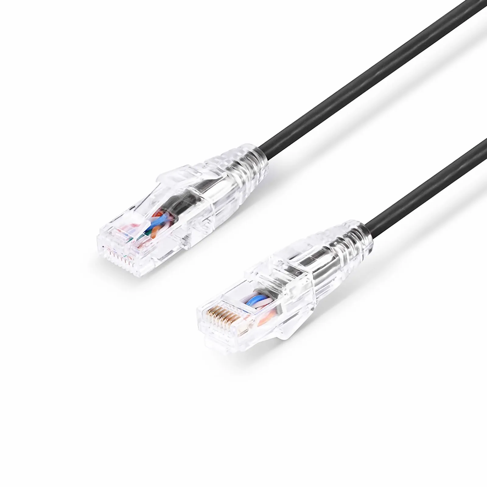 Cat6a 28AWG Snagless Unshielded (U/UTP) PVC CM Small Diameter High-Flex Ethernet Network Patch Cable - Image 3