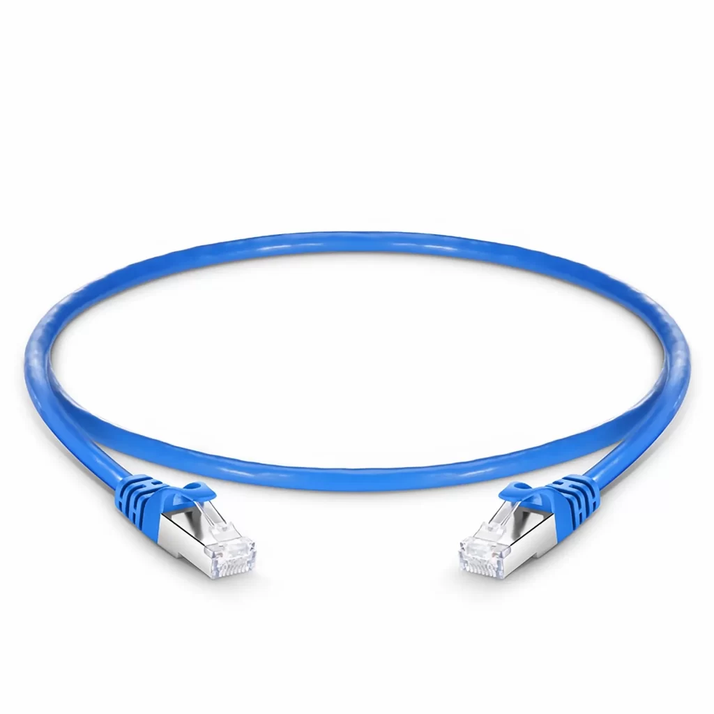 Сетевой патч-корд Ethernet Cat6a, 26AWG, без зацепов, экранированный (S/FTP), ПВХ CM, 24 шт./уп.