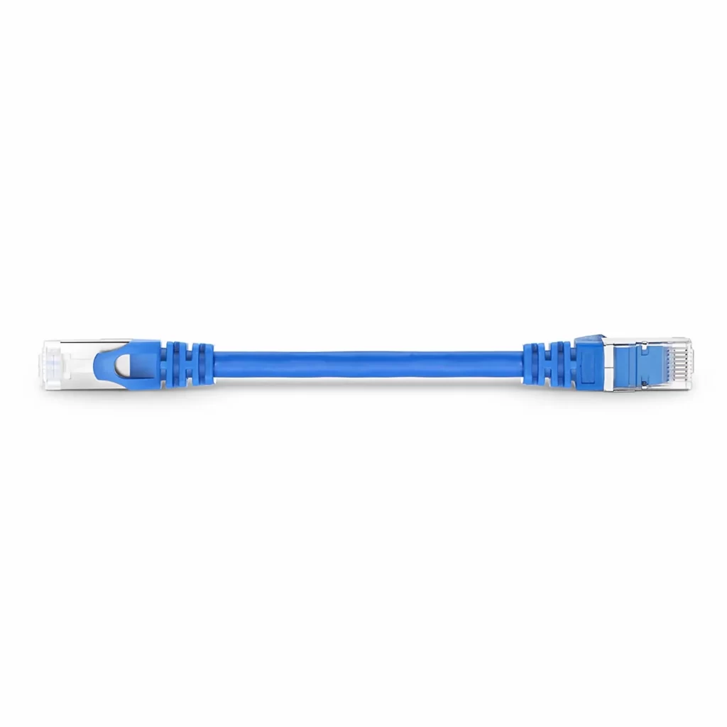 Cat6a 26AWG Snagless Shielded (S/FTP) PVC CM Ethernet Network Patch Cable
