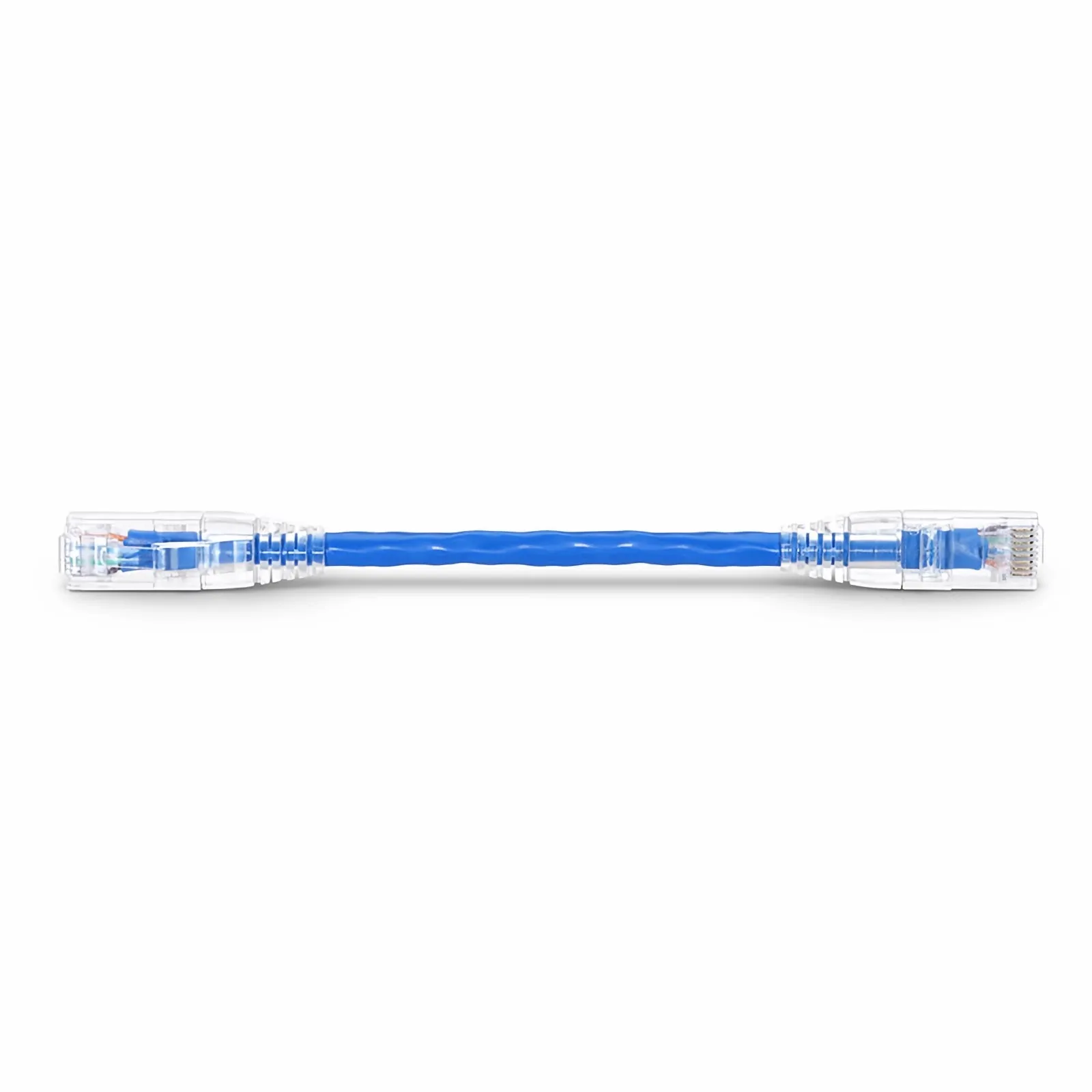 Cat6a 28AWG Snagless Unshielded (U/UTP) PVC CM Small Diameter High-Flex Ethernet Network Patch Cable