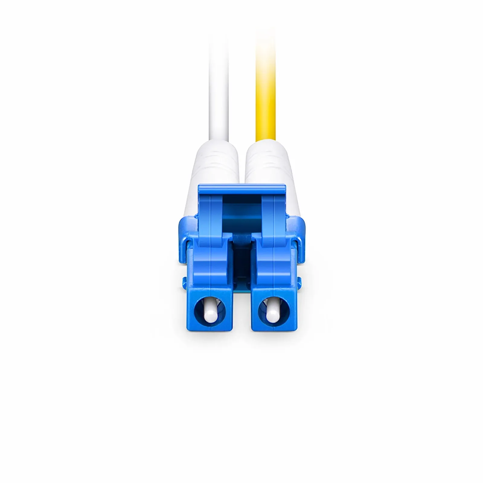 Fiber Patch Cable, 2 Fibers, LC UPC Duplex to LC UPC Duplex, Single Mode (OS2), Riser (OFNR), 2.0mm, Tight-Buffered, Yellow - Image 4