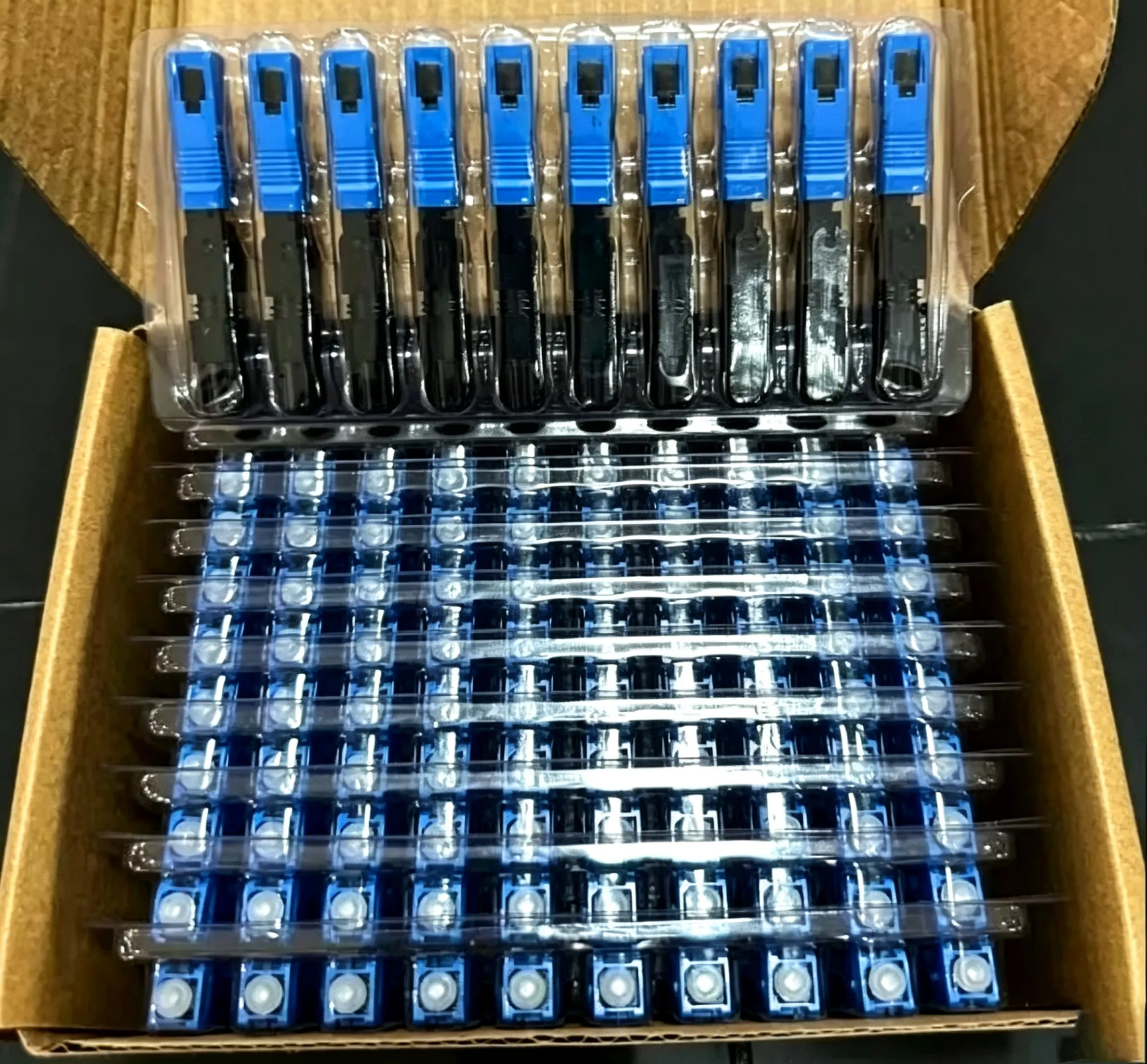 SC UPC fast assembly fiber connector single mode pre-polished ferrule quick field termination