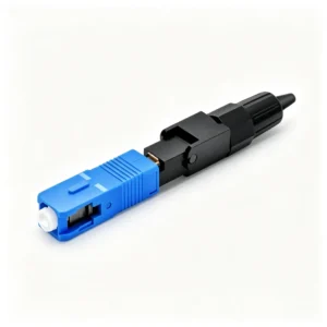 SC UPC fast assembly fiber connector single mode pre-polished ferrule quick field termination