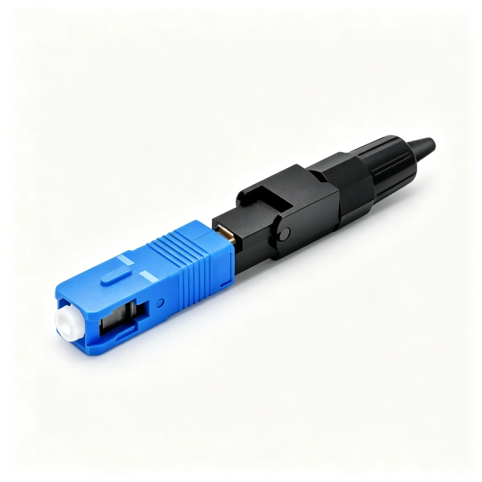 SC UPC fast assembly fiber connector single mode pre-polished ferrule quick field termination