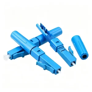 LC fast assembly fiber connector APC UPC for FTTH