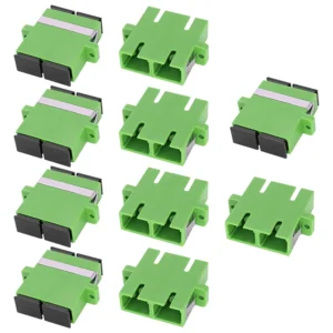 Multi-Type Fiber Optic Adapter Coupler with LC UPC and SC UPC/APC Simplex or Duplex Options, 10Pcs - Image 3