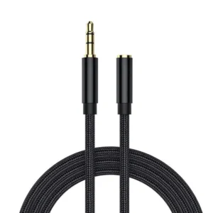 3.5mm AUX Audio Cable Male to Male / Male to Female Nylon Braided Audio Cord for Headphone Speaker