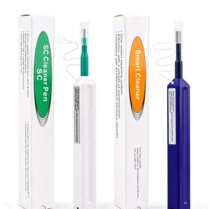 Fiber Optic Cleaner Pen One‑Push Cleaning Tool for LC MU SC FC ST Optical Connectors