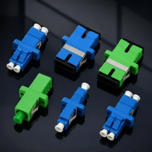 10PCS Multi‑Type Fiber Optic Coupler LC UPC / SC UPC / SC‑APC Simplex & Duplex Adapter for Optical Network