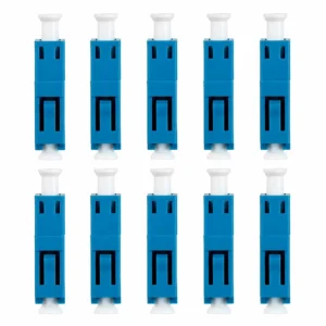 10PCS High Precision LC Simplex Fiber Coupler UPC Female‑Female Adapter for ODF Patch Panel – Bild 1