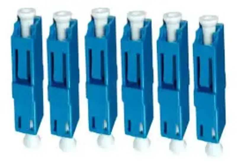 10 Stk. Hochpräziser LC Simplex Faserkoppler UPC Buchse-Buchse Adapter für ODF Patchpanel
