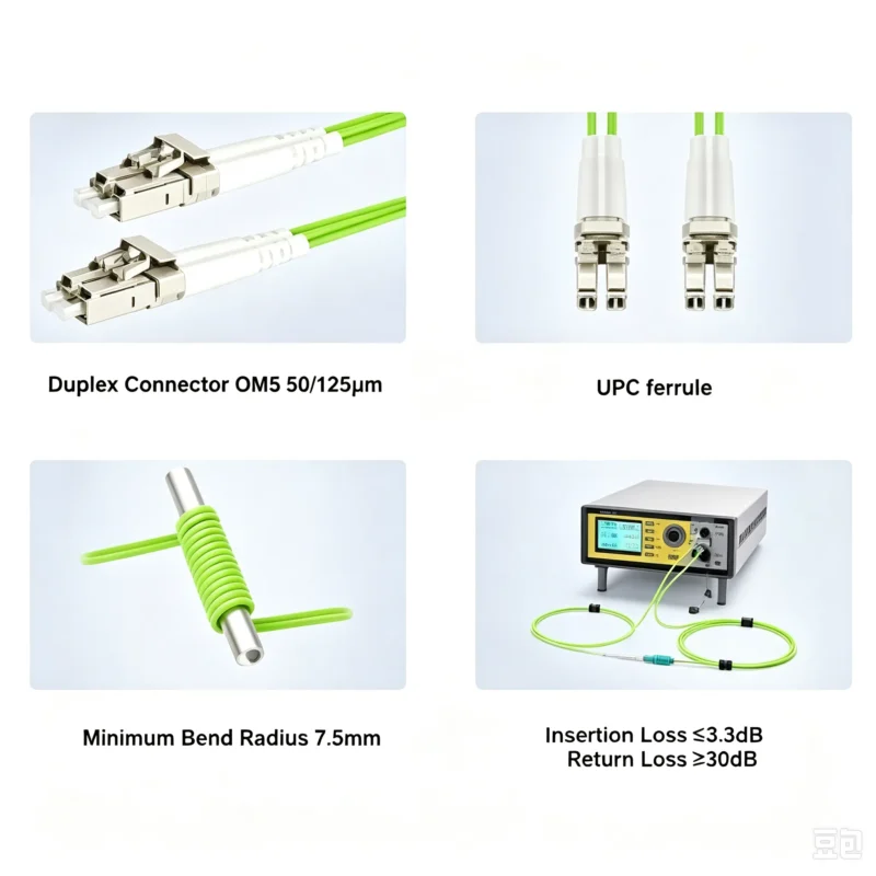 om5 sc sc upc fiber cable test