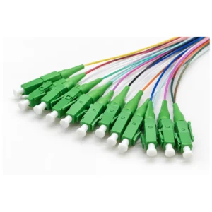 12 Fiber LC APC Pigtail, 1m G.652.D Single Mode - Image 2