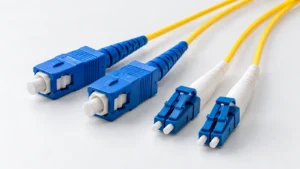 Fiber optic pigtail assembly with a connectorized end and a bare fiber end