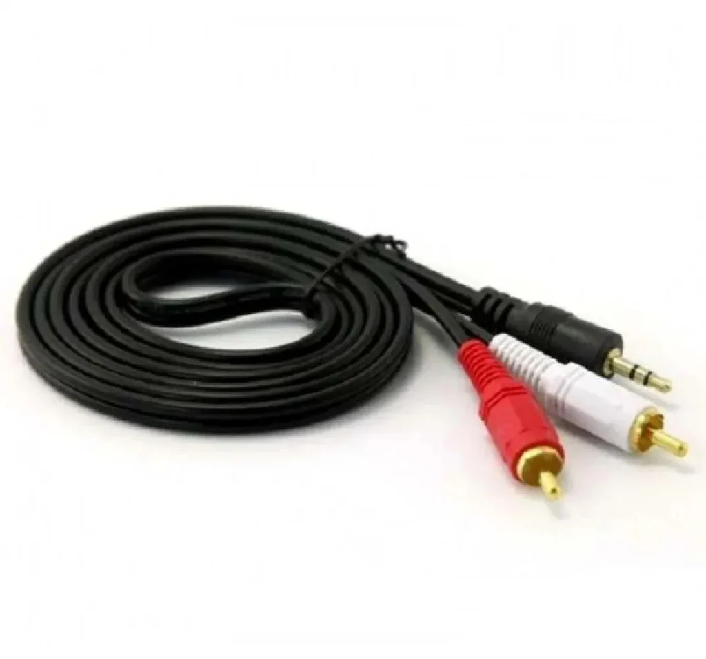 محول كابل الصوت والفيديو RCA AV كابل 3RCA ذكر لأنثى ومحوّل 3.5 م إلى RCA سلسلة الكابلات