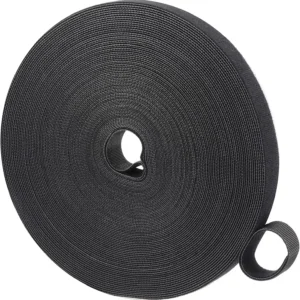 ⁦5M Self Adhesive Hook and Loop Tape Roll Cable Management Fastening Strap Reusable Cable Organizer⁩ - الصورة ⁦2⁩