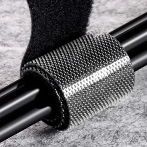 ⁦5M Self Adhesive Hook and Loop Tape Roll Cable Management Fastening Strap Reusable Cable Organizer⁩ - الصورة ⁦4⁩