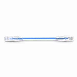 Cat6 28AWG Snagless Unshielded (U/UTP) PVC CM Small Diameter High-Flex Ethernet Network Patch Cable