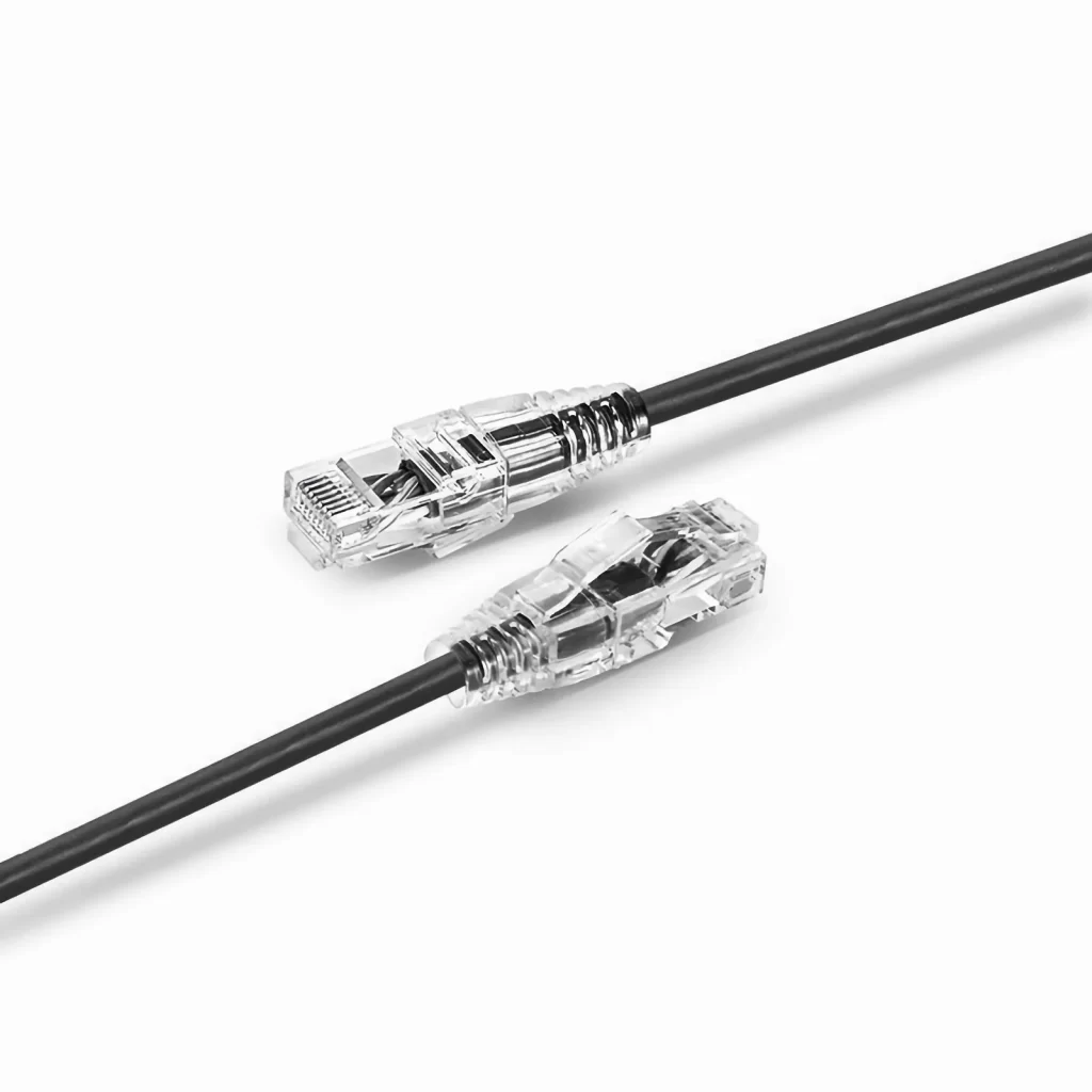 Cat6 28AWG Snagless Неэкранированный (U/UTP) PVC CM Малый Диаметр Высокогибкий Сетевой Патч-Кабель Ethernet