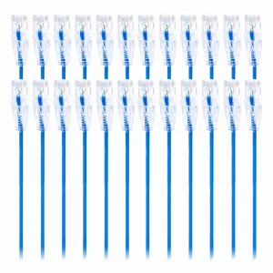 Cat6 Snagless Unshielded (U/UTP) PVC CM Ethernet Network Patch Cable, (24pcs/pack)