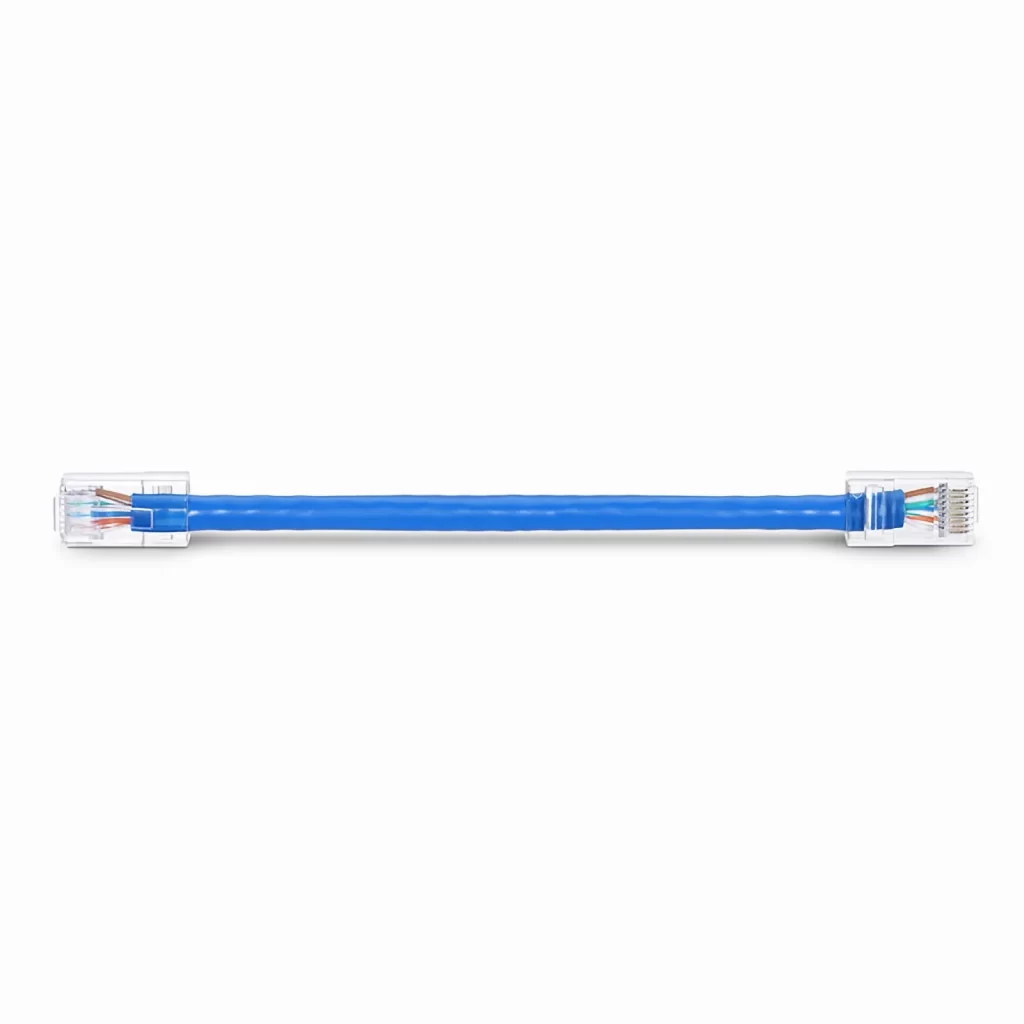 Cabo de remendo de rede Ethernet Cat6 24AWG não ligado, não blindado (U/UTP) PVC CM