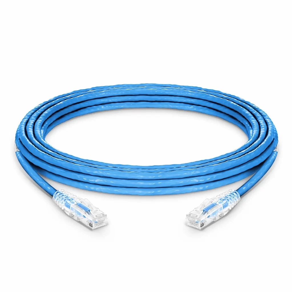 Сетевой патч-корд Cat6, неэкранированный (U/UTP), с литым защитным колпачком, из ПВХ, класса CMP