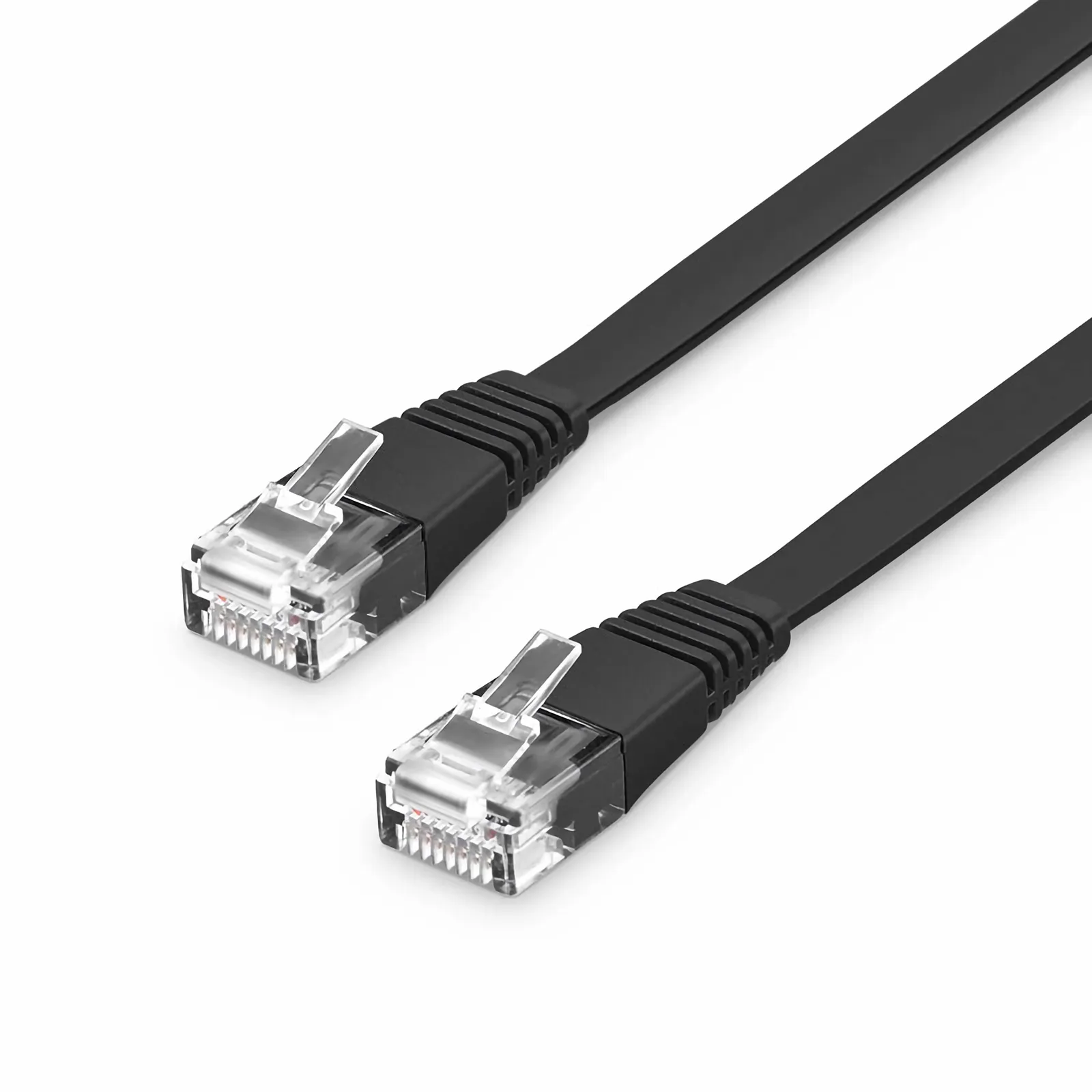 Flat Cat6 32AWG Snagless Unshielded (U/UTP) PVC Ethernet Network Patch Cable - Image 2