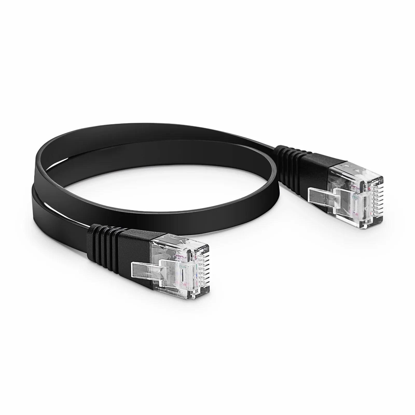 Flat Cat6 32AWG Snagless Unshielded (U/UTP) PVC Ethernet Network Patch Cable - Image 3