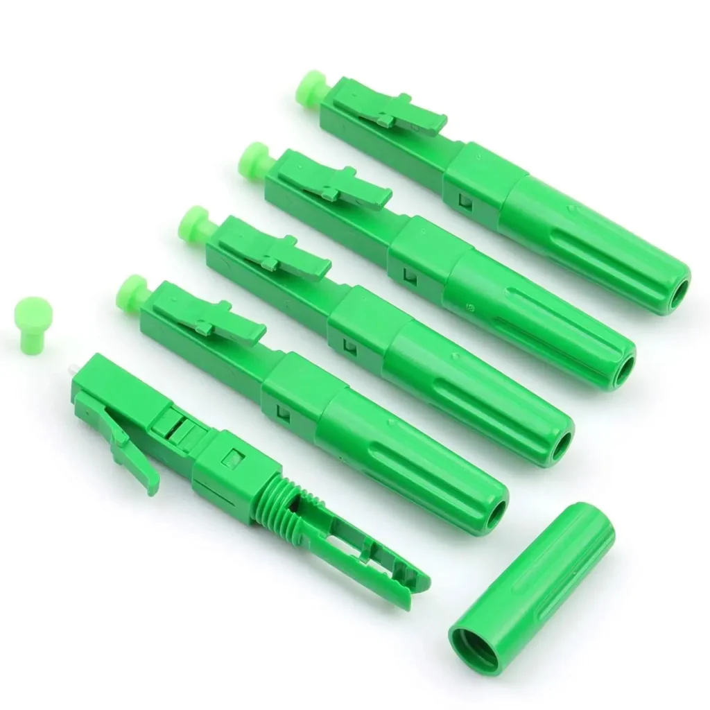 LC Fast Assembly Fiber Connector APC/UPC | FTTH Field Termination