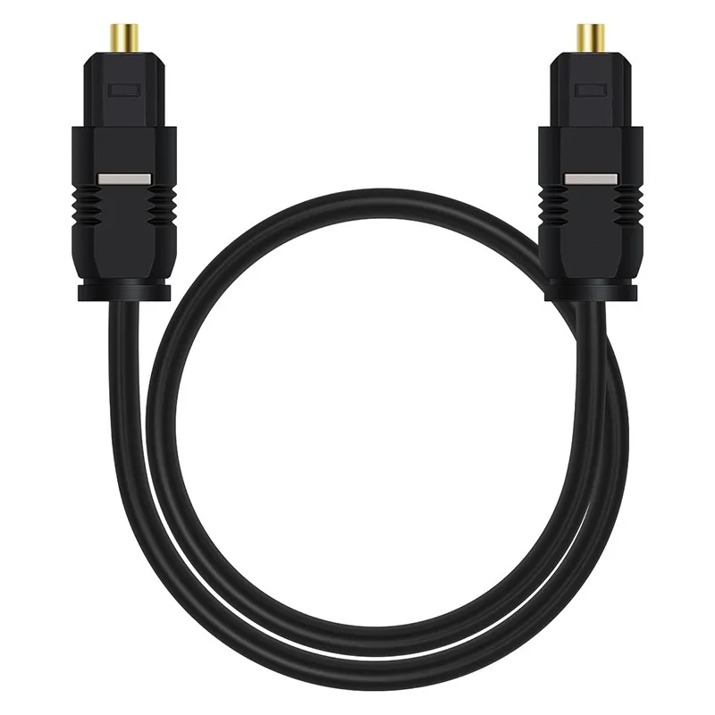 Câble audio Câble audio à fibre optique Connexion optique numérique 10m OD2.2 Câble d'enceinte Stéréo stable