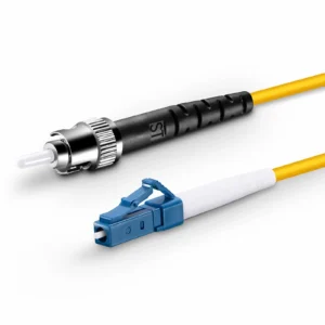 LC/UPC to ST/UPC OS2 Simplex Single-Mode Fiber Patch Cord, LSZH: imagen 3