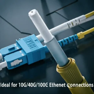 Duplex OS2 9/125μm Single‑Mode Fiber Patch Cord LC UPC to SC UPC, OD LSZH Jacket Low Insertion Loss Optical Jumper for FTTH Data Center Cabling - Image 4