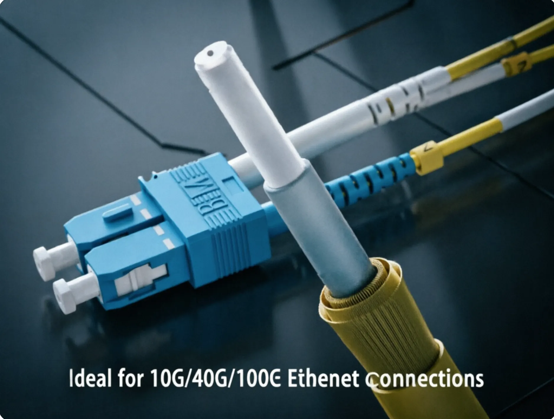 Duplex OS2 9/125μm Single‑Mode Fiber Patch Cord LC UPC to SC UPC, OD LSZH Jacket Low Insertion Loss Optical Jumper for FTTH Data Center Cabling - Image 4