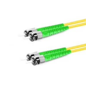 Duplex OS2 Single Mode Fiber Patch Cord ST‑APC to ST‑APC, LSZH Jacket Low Return Loss Optical Jumper for Telecom Indoor PON Cabling - Image 4