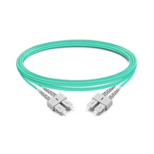 OM3 Duplex SC‑UPC to SC‑UPC Fiber Patch Cord, 50/125μm Multimode LSZH 2.0mm Jacket