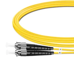 Duplex OS2 9/125 Single‑Mode Fiber Patch Cord ST‑UPC to ST‑UPC, LSZH Jacket Twist‑Lock Connector Optical Jumper for Telecom Cabinet Wiring - 画像 (5)
