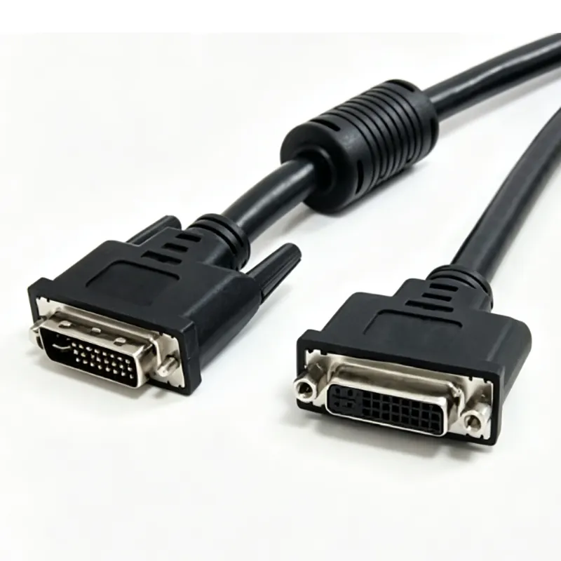 Guide to Choosing Audio and Video Cables: How to Select HDMI, DVI, VGA, and 3.5mm Audio Cables? 4 DVI Supplier of fiber optic patch cables, cat5e/cat6/cat6a Ethernet cables, data transmission cables, audio/video cables, and power cords.