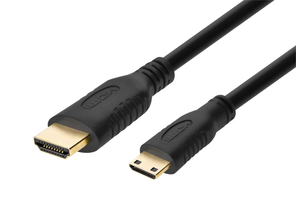 Câble HDMI haute vitesse avec mini-connecteur HDMI - 4K@60Hz HD 2M BLACKR 18Gbps