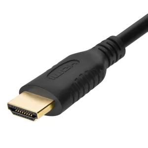 High Speed HDMI Cable with HDMI Mini Connector - 4K@60Hz HD 2M BLACKR 18Gbps – Image 3