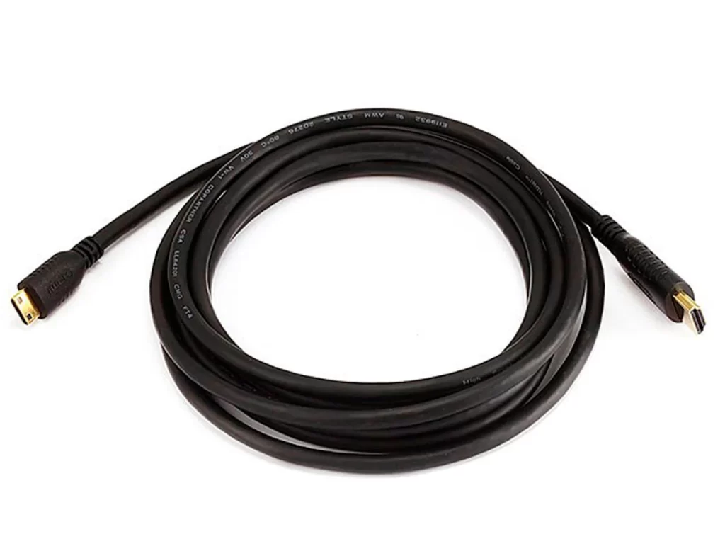 Стандартный кабель HDMI с разъемом HDMI Mini — 1080i@60Гц, 3 м, черный